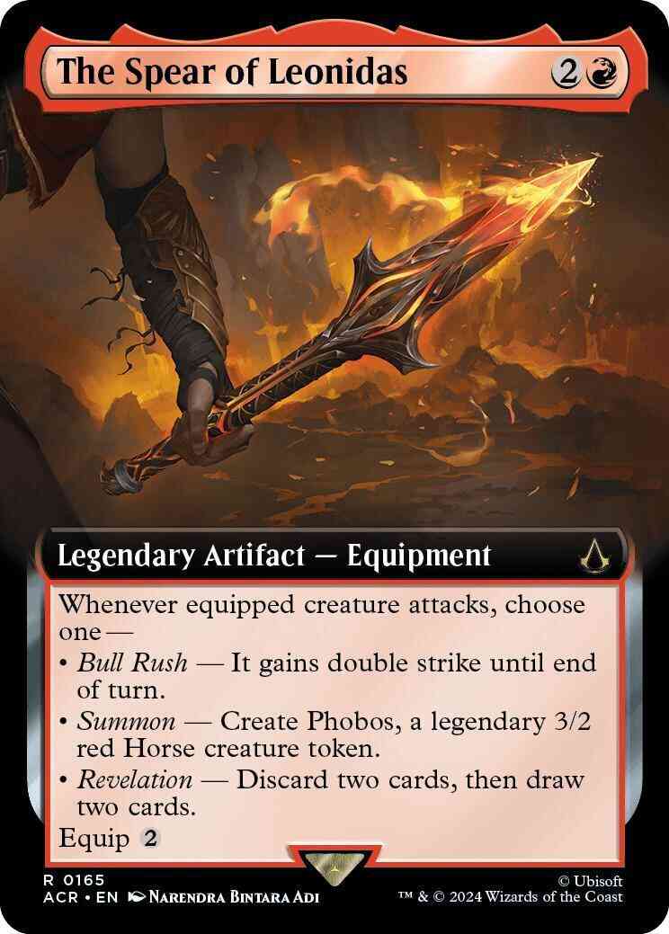 The Spear of Leonidas [165] [Extended Art] [Assassin's Creed] [Non-Foil]