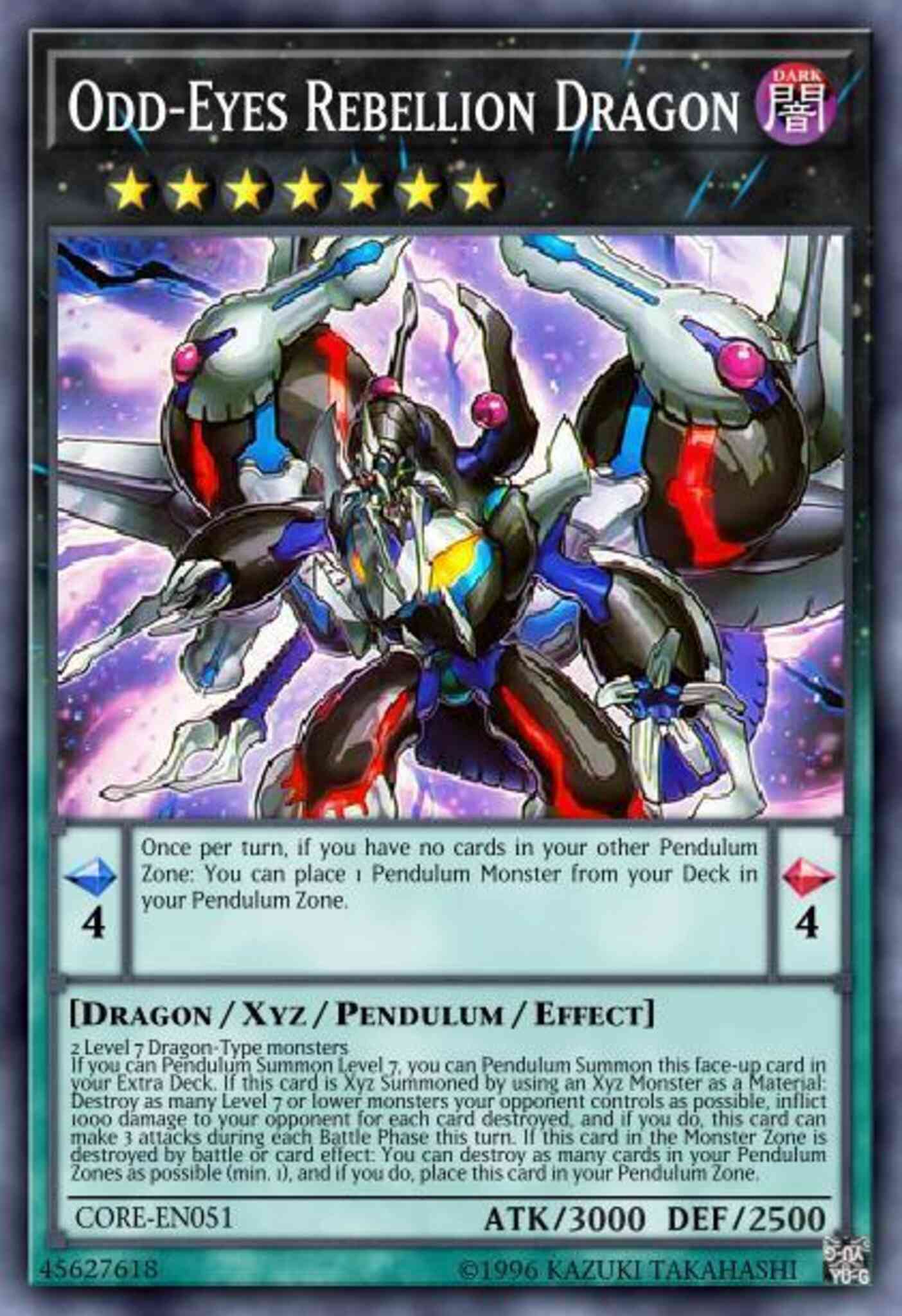 Odd-Eyes Rebellion Dragon - MP16-EN078 - Secret Rare - Unlimited