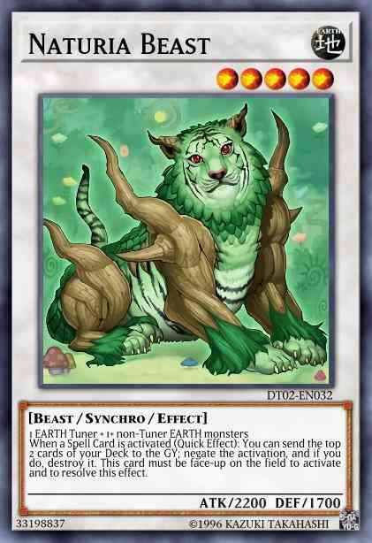 Naturia Beast - HA02-EN026 - Secret Rare - 1st Edition