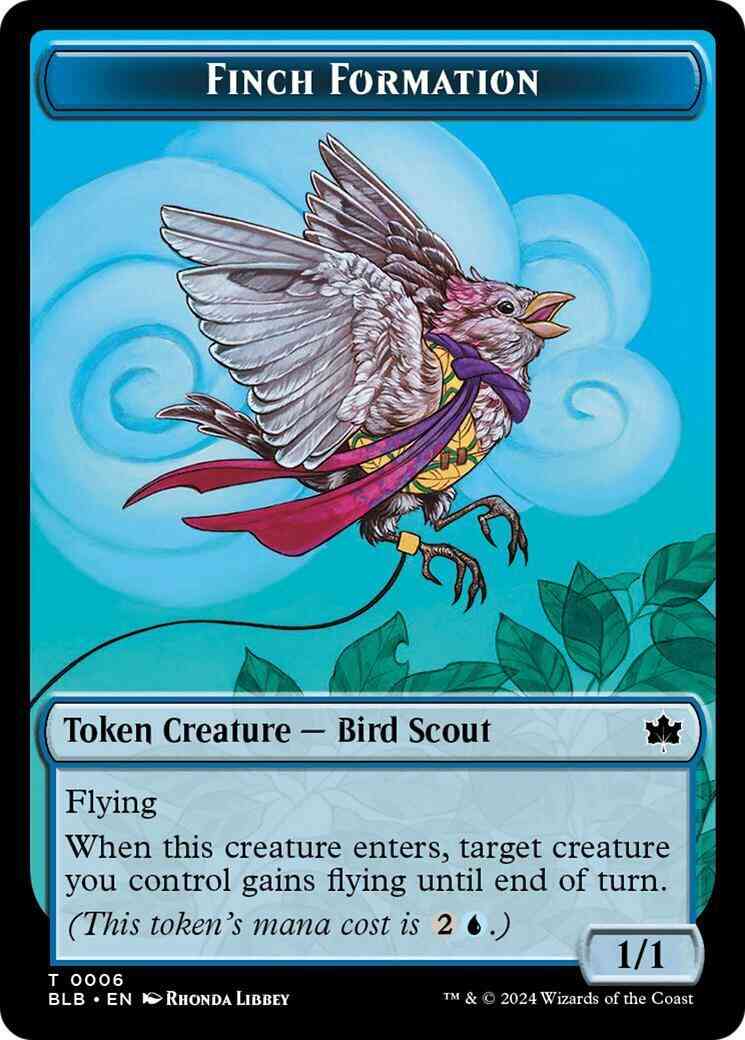 Finch Formation Token [06] [Bloomburrow: Tokens] [Non-Foil]