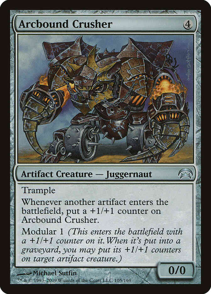 Arcbound Crusher [105] [Planechase] [Non-Foil]