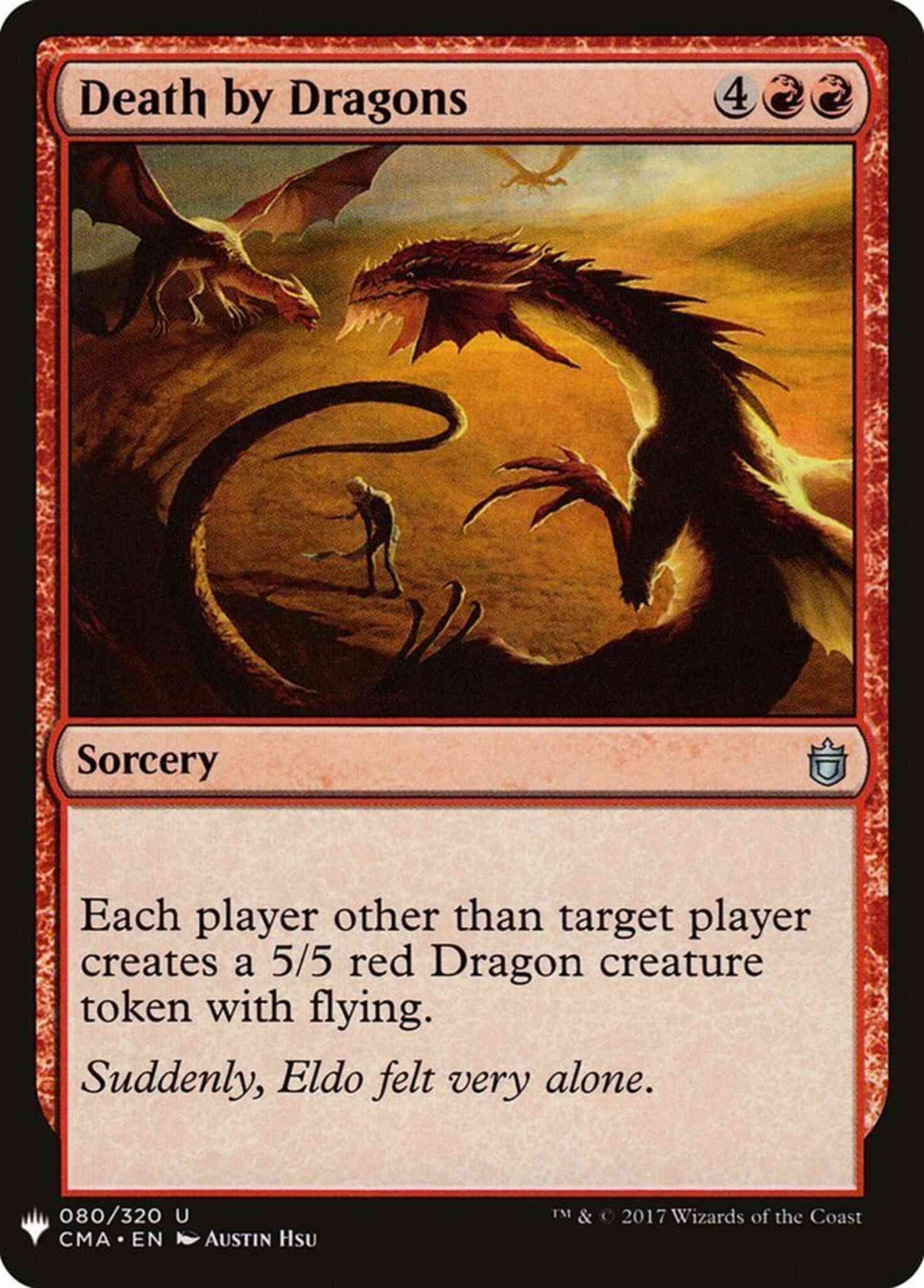 Death by Dragons [CMA-80] [The List] [Non-Foil]