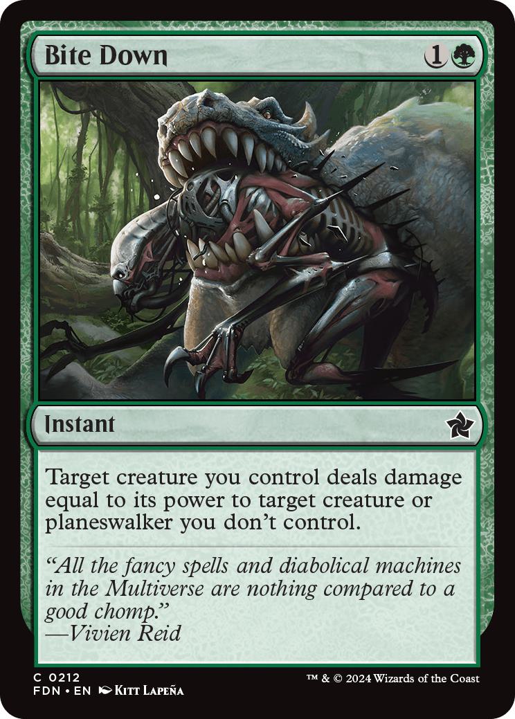 Bite Down [212] [Foundations] [Non-Foil]