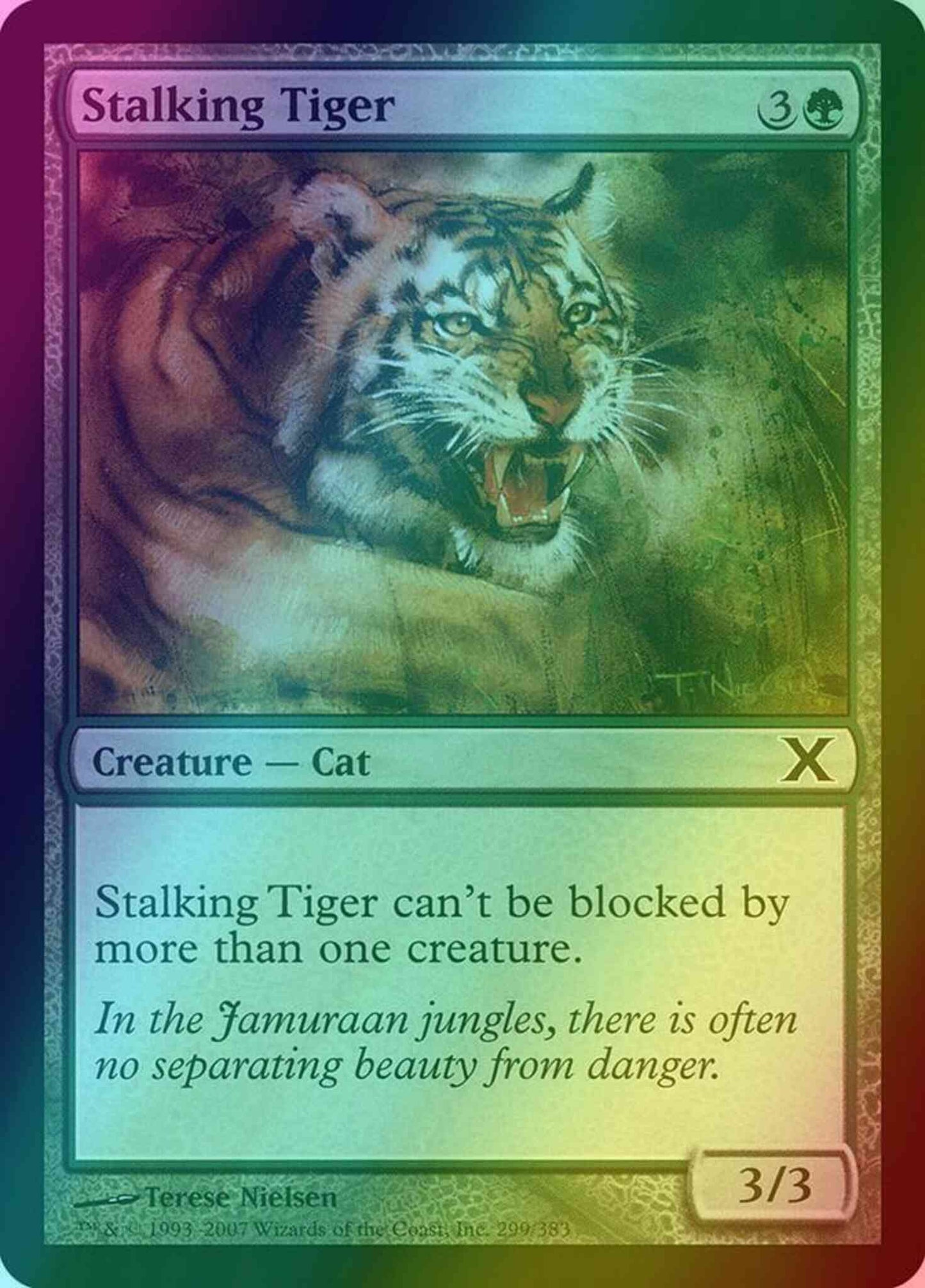 Stalking Tiger [299] [Tenth Edition] [Foil]