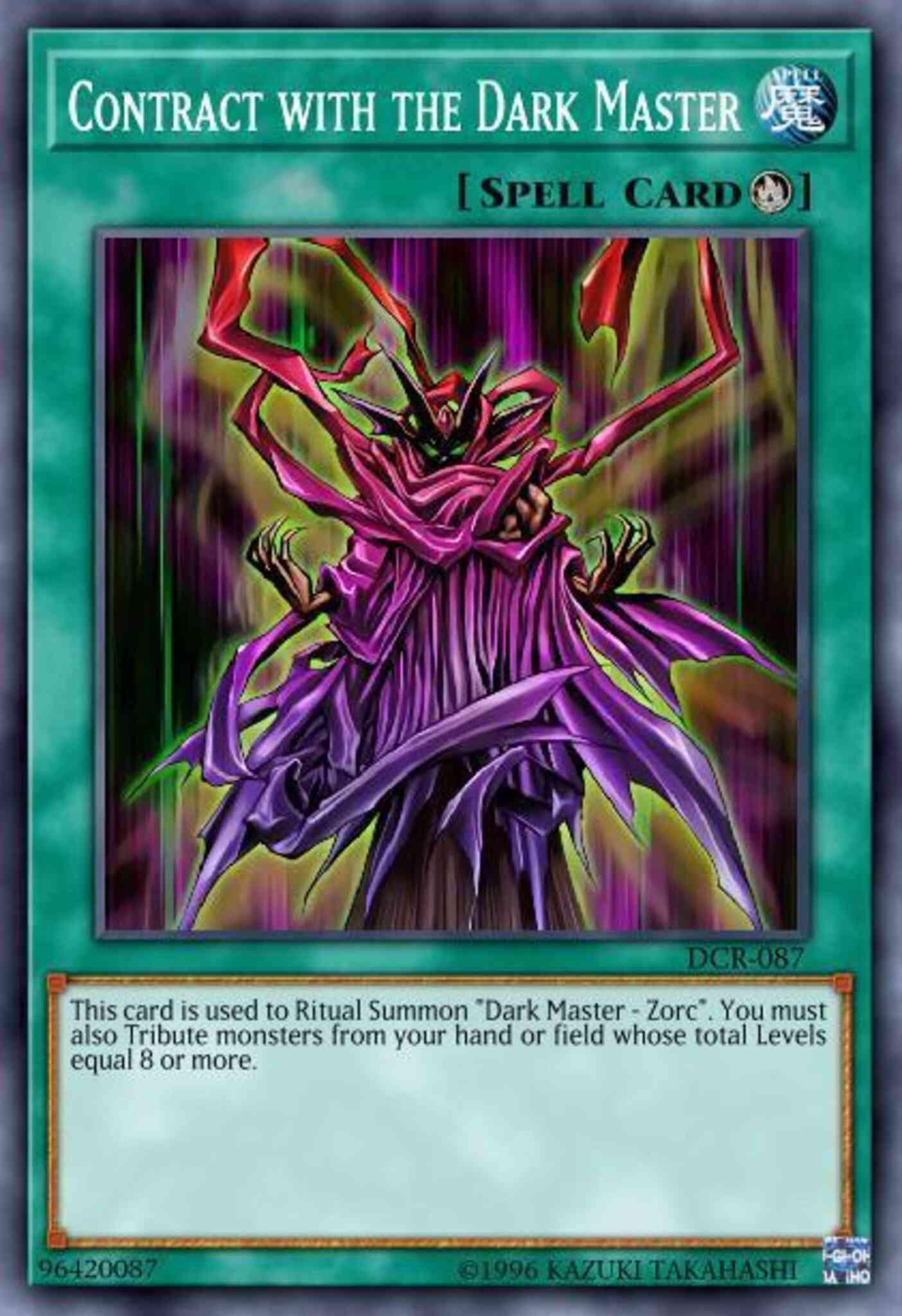 Contract with the Dark Master - LCYW-EN128 - Common - 1st Edition