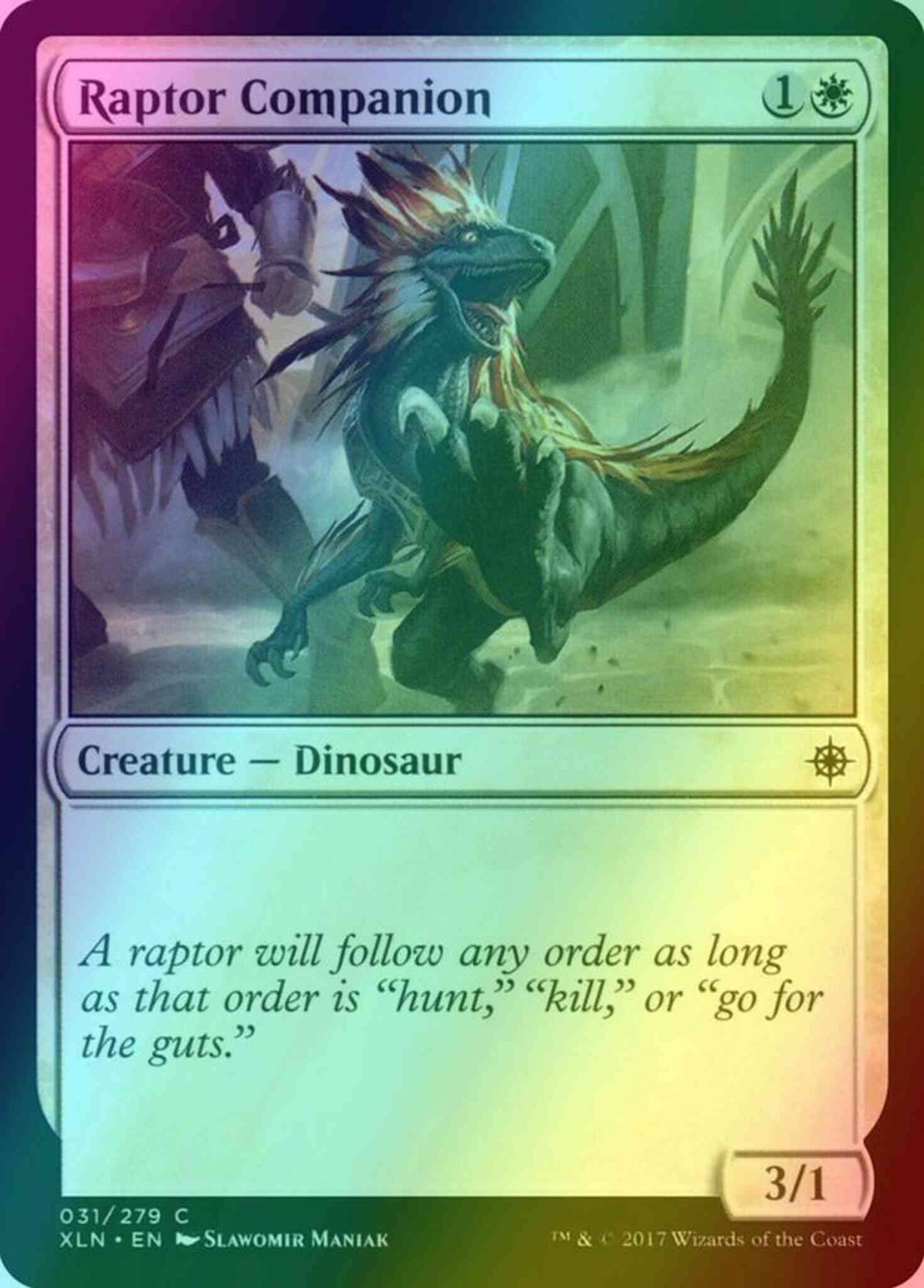 Raptor Companion [31] [Ixalan] [Foil]