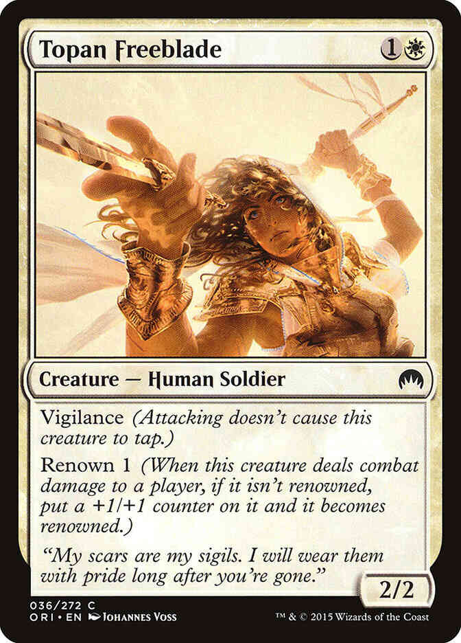 Topan Freeblade [36] [Magic Origins] [Non-Foil]