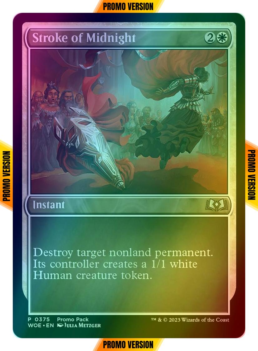 Stroke of Midnight [375] [Dark Frame Promo Pack] [Wilds of Eldraine] [Foil]