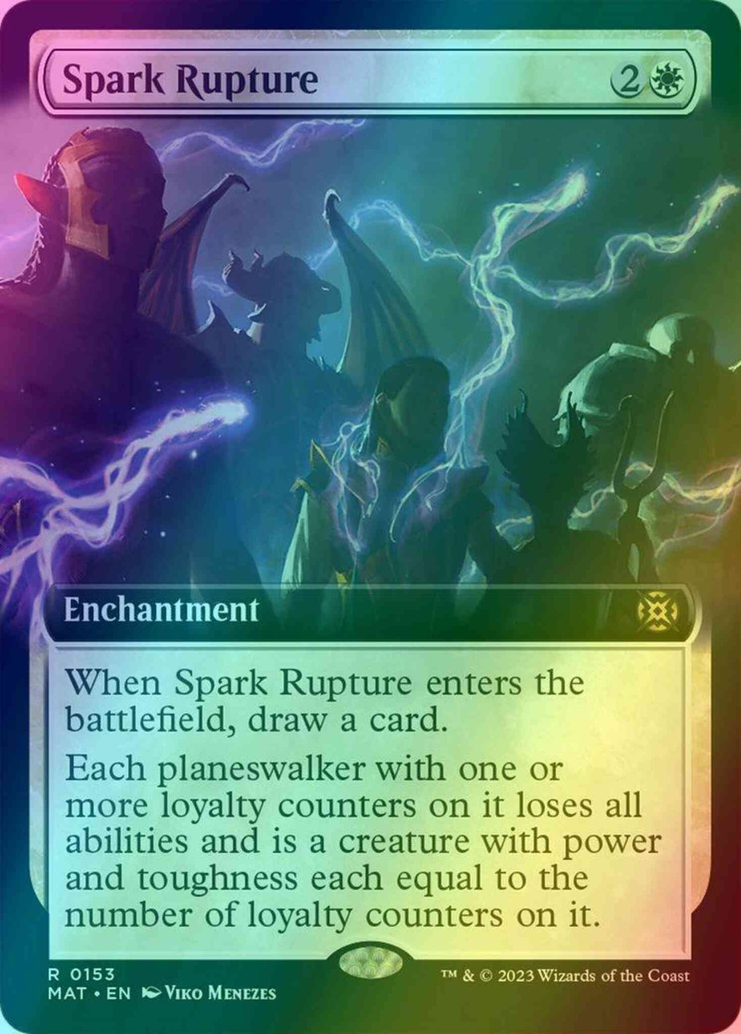 Spark Rupture [153] [Extended Art] [March of the Machine: The Aftermath] [Foil]