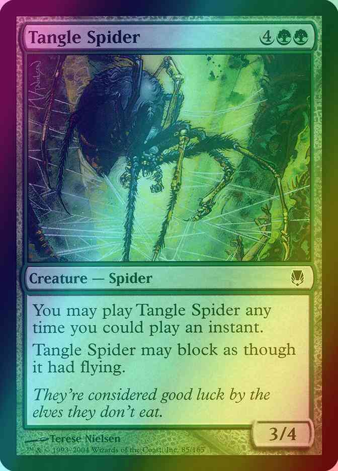Tangle Spider [85] [Darksteel] [Foil]