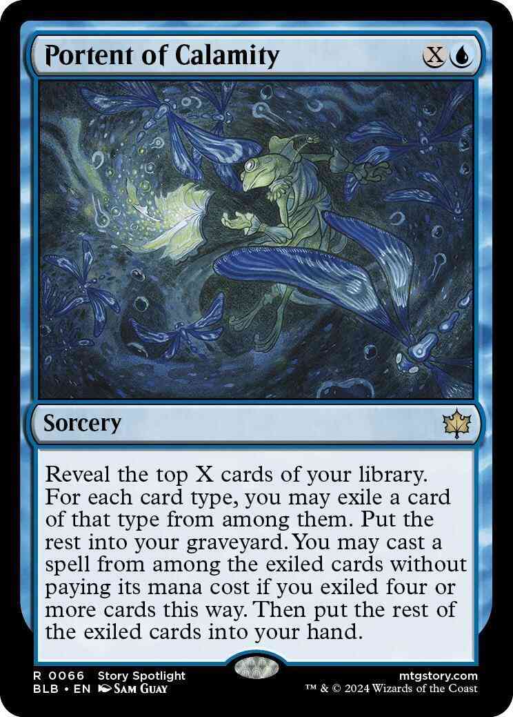 Portent of Calamity [66] [Bloomburrow] [Non-Foil]