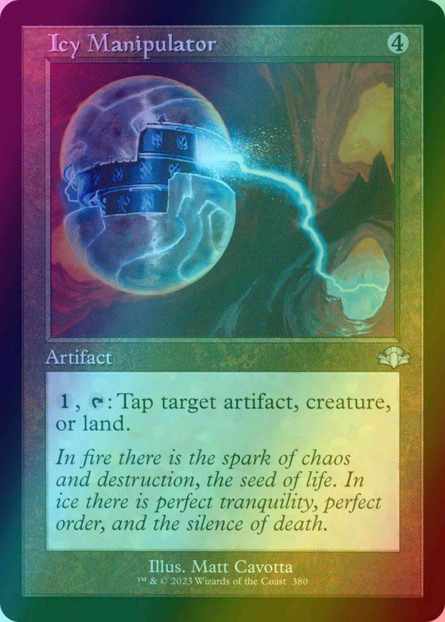 Icy Manipulator [380] [Retro Frame] [Dominaria Remastered] [Foil]