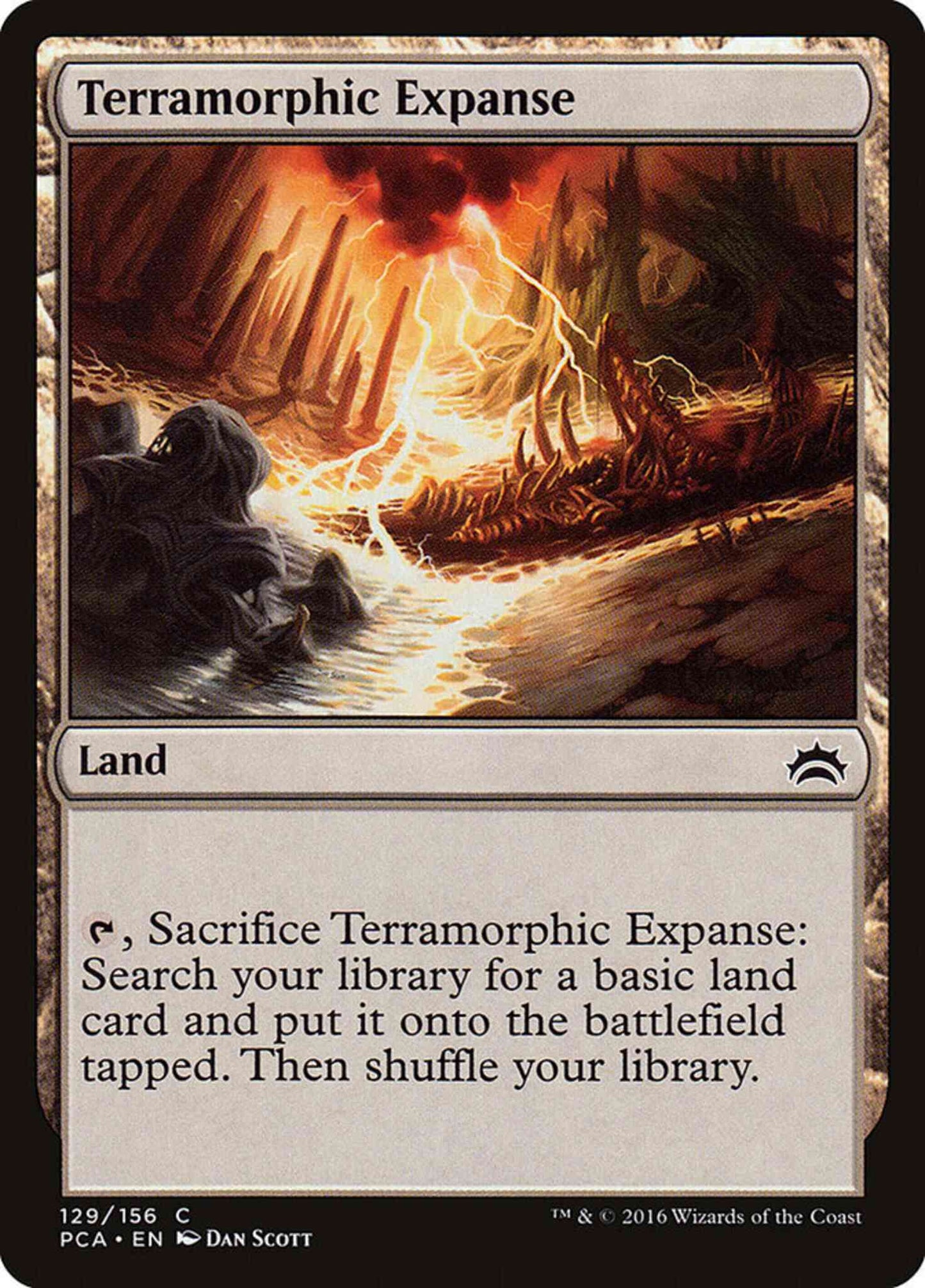 Terramorphic Expanse [129] [Planechase Anthology] [Non-Foil]