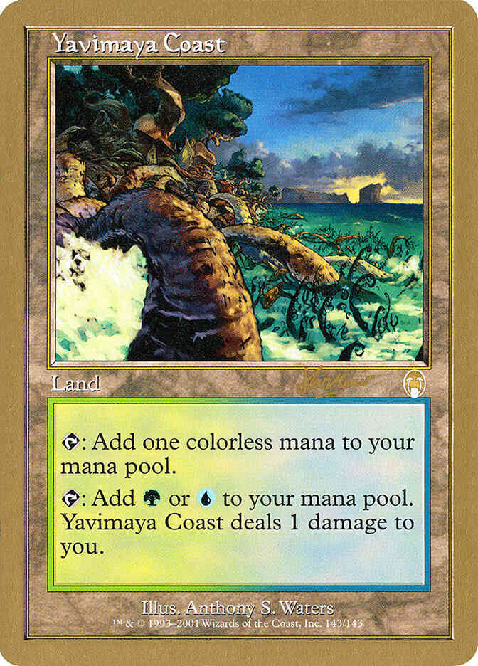 Yavimaya Coast [shh143] [Sim Han How] [World Championship Decks 2002] [Non-Foil]