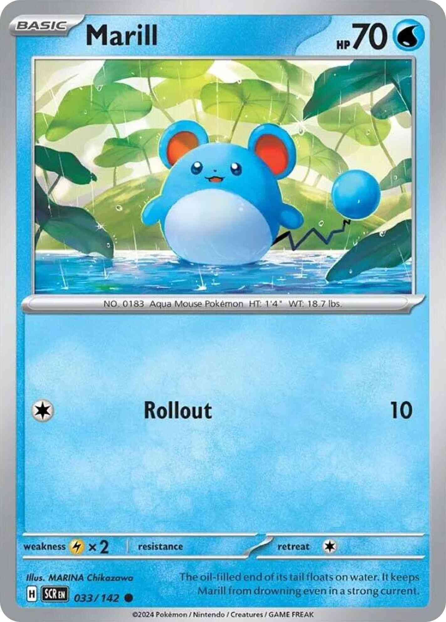 Marill - 033/142 - Common [sv07-033] [Non-Holo]