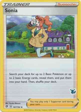 Sonia - 167/192 - Uncommon - Eevee Stamp [ba02-EVE15] [Non-Holo]