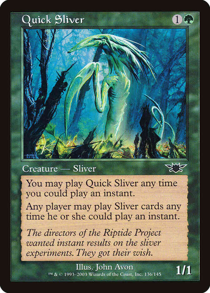 Quick Sliver [136] [Legions] [Non-Foil]