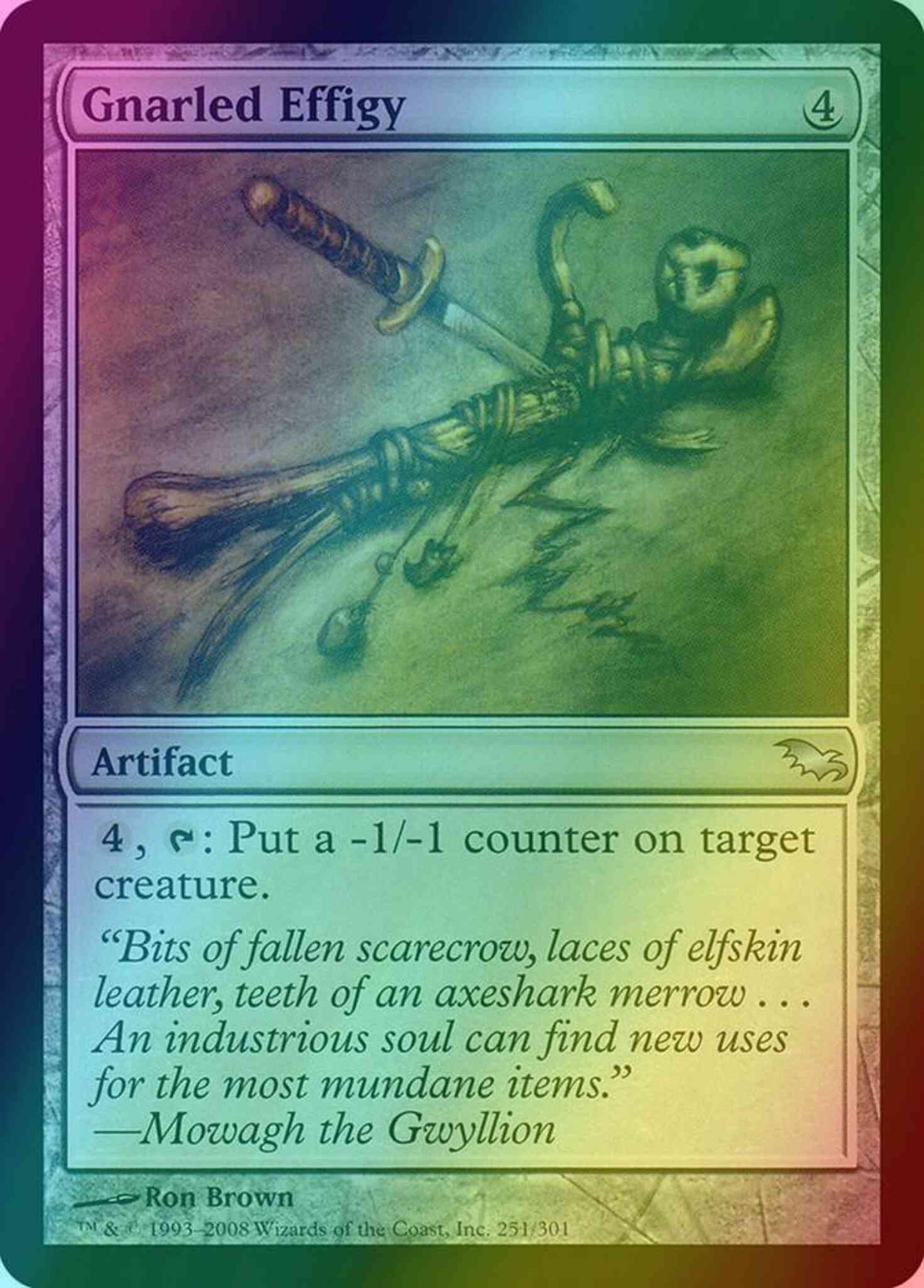 Gnarled Effigy [251] [Shadowmoor] [Foil]