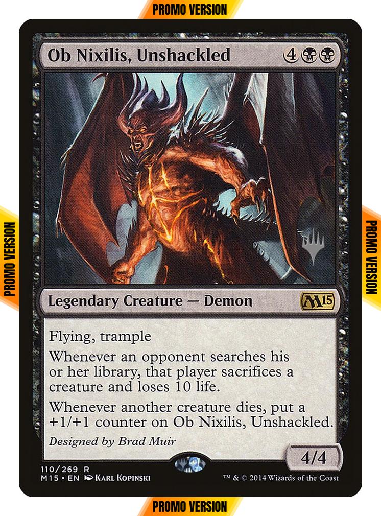 Ob Nixilis, Unshackled [Promo Pack] [110p] [Magic 2015] [Non-Foil]