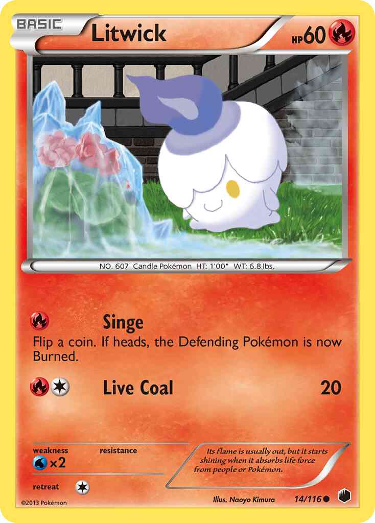 Litwick - 14/116 - Common [bw9-14] [Non-Holo]