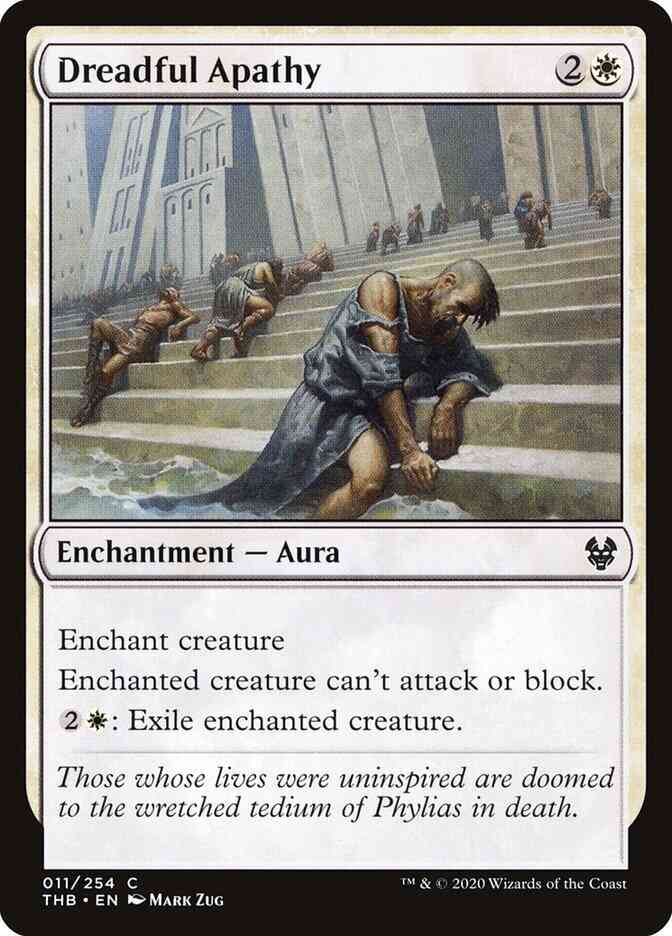 Dreadful Apathy [11] [Theros Beyond Death] [Non-Foil]