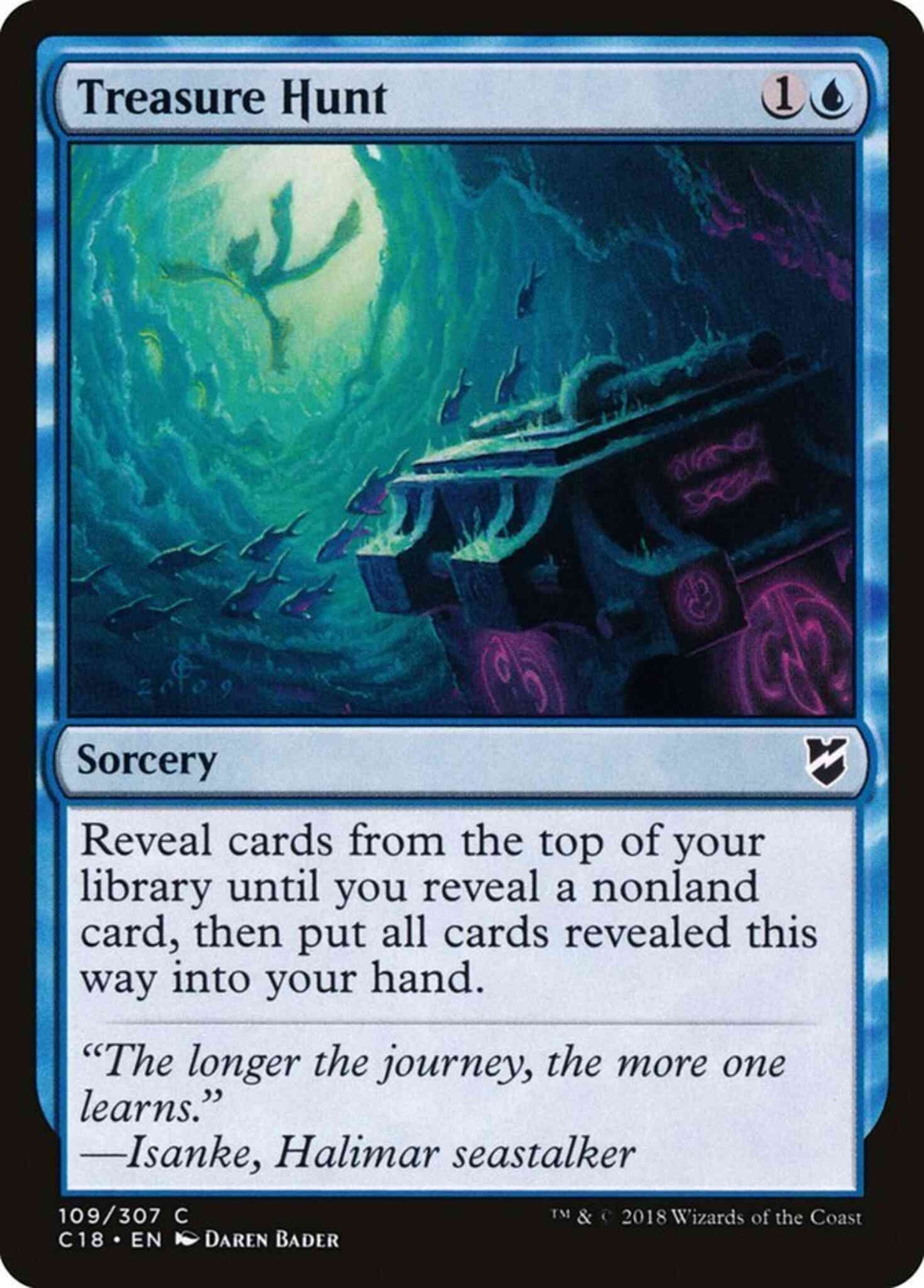Treasure Hunt [109] [Commander 2018] [Non-Foil]
