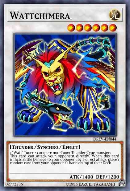 Wattchimera - DREV-EN044 - Ultra Rare - 1st Edition