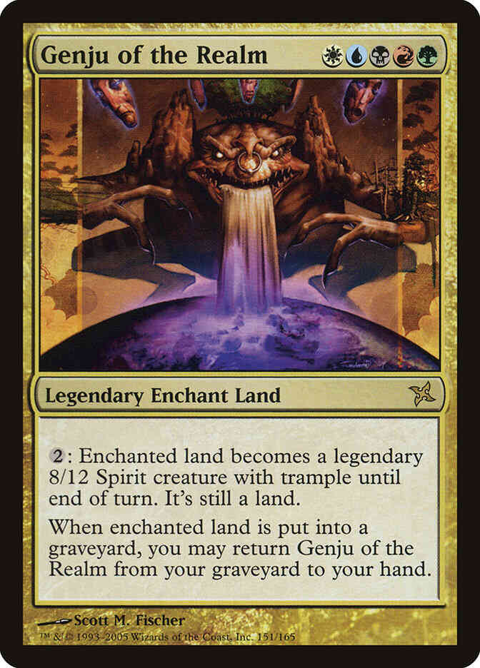 Genju of the Realm [151] [Betrayers of Kamigawa] [Non-Foil]