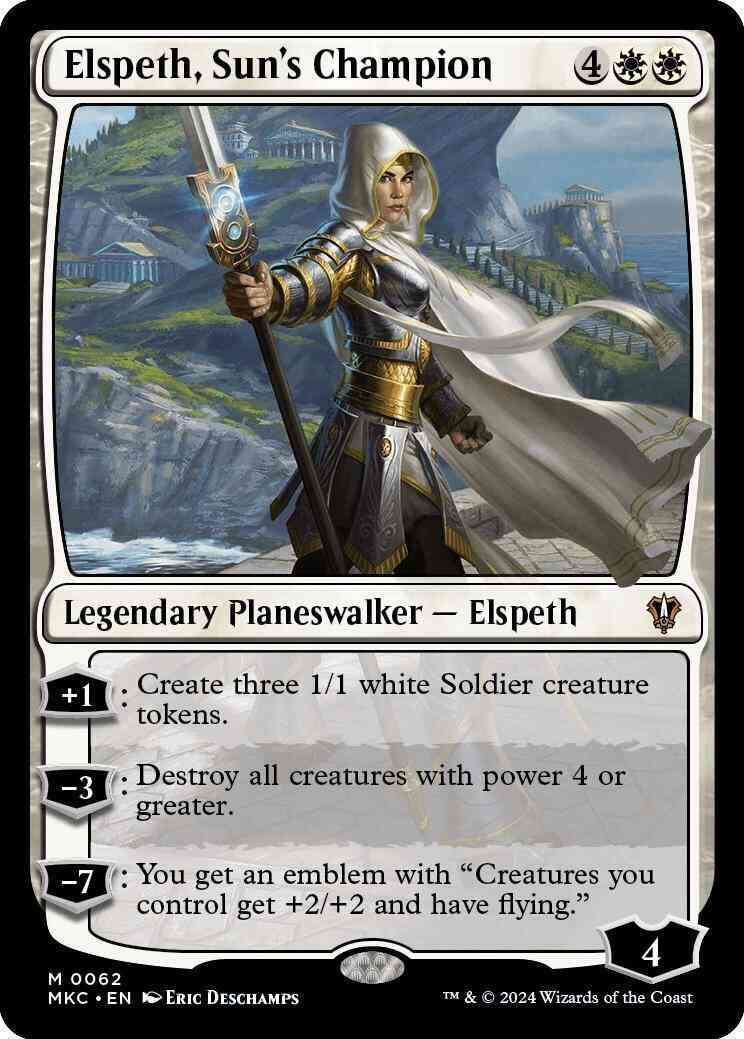 Elspeth, Sun's Champion [62] [Murders at Karlov Manor: Commander] [Non-Foil]