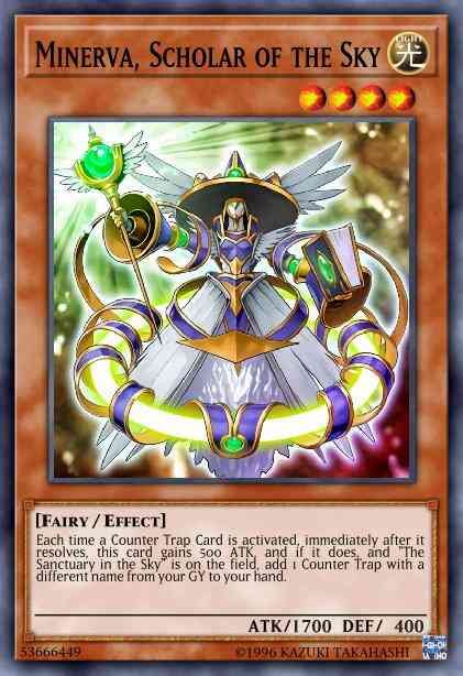 Minerva, Scholar of the Sky - SR05-EN002 - Common - 1st Edition