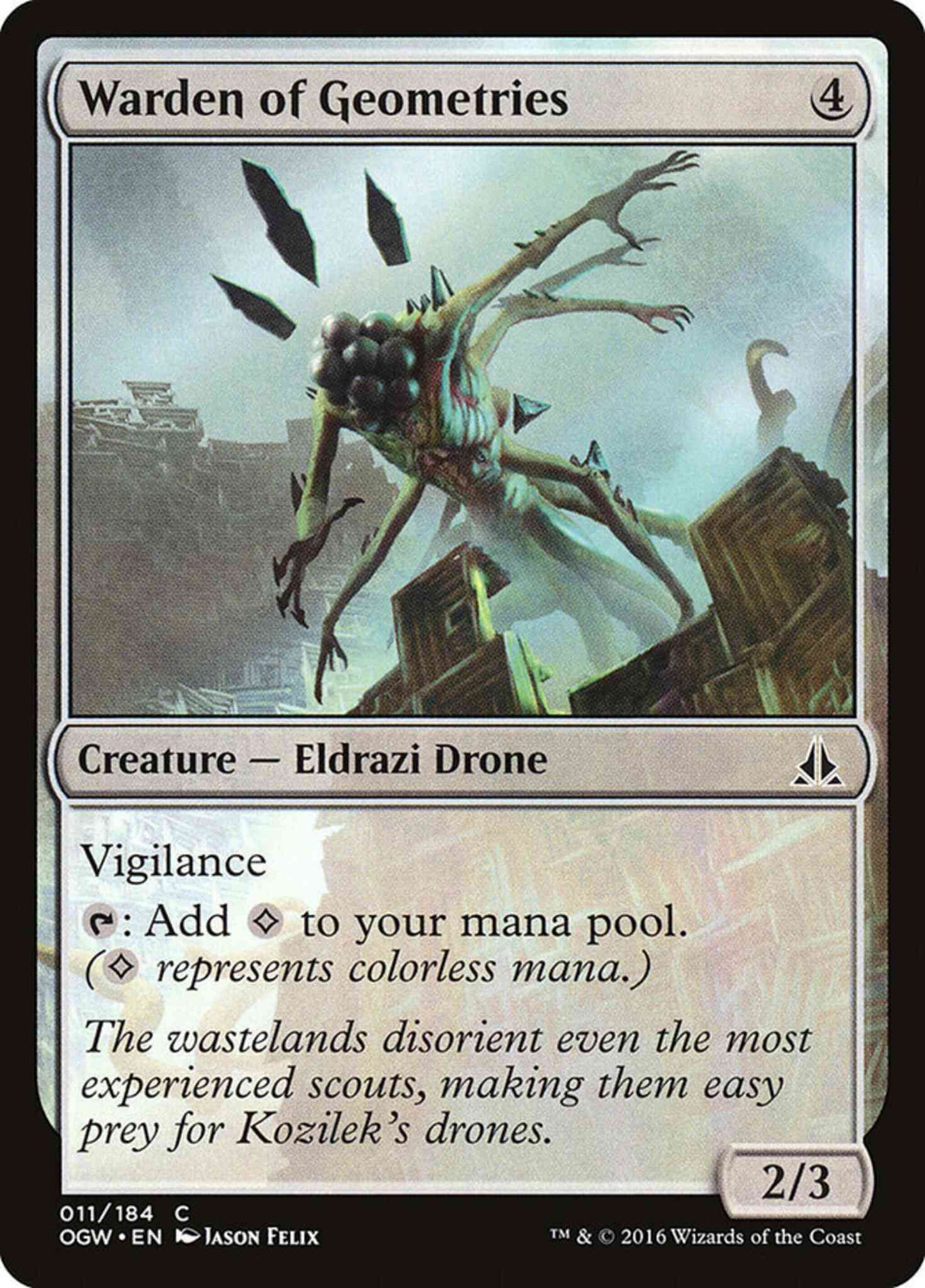 Warden of Geometries [11] [Oath of the Gatewatch] [Non-Foil]