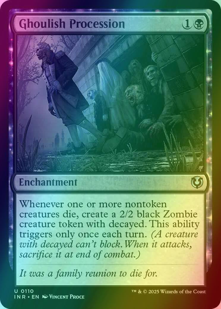Ghoulish Procession [110] [Innistrad Remastered] [Foil]