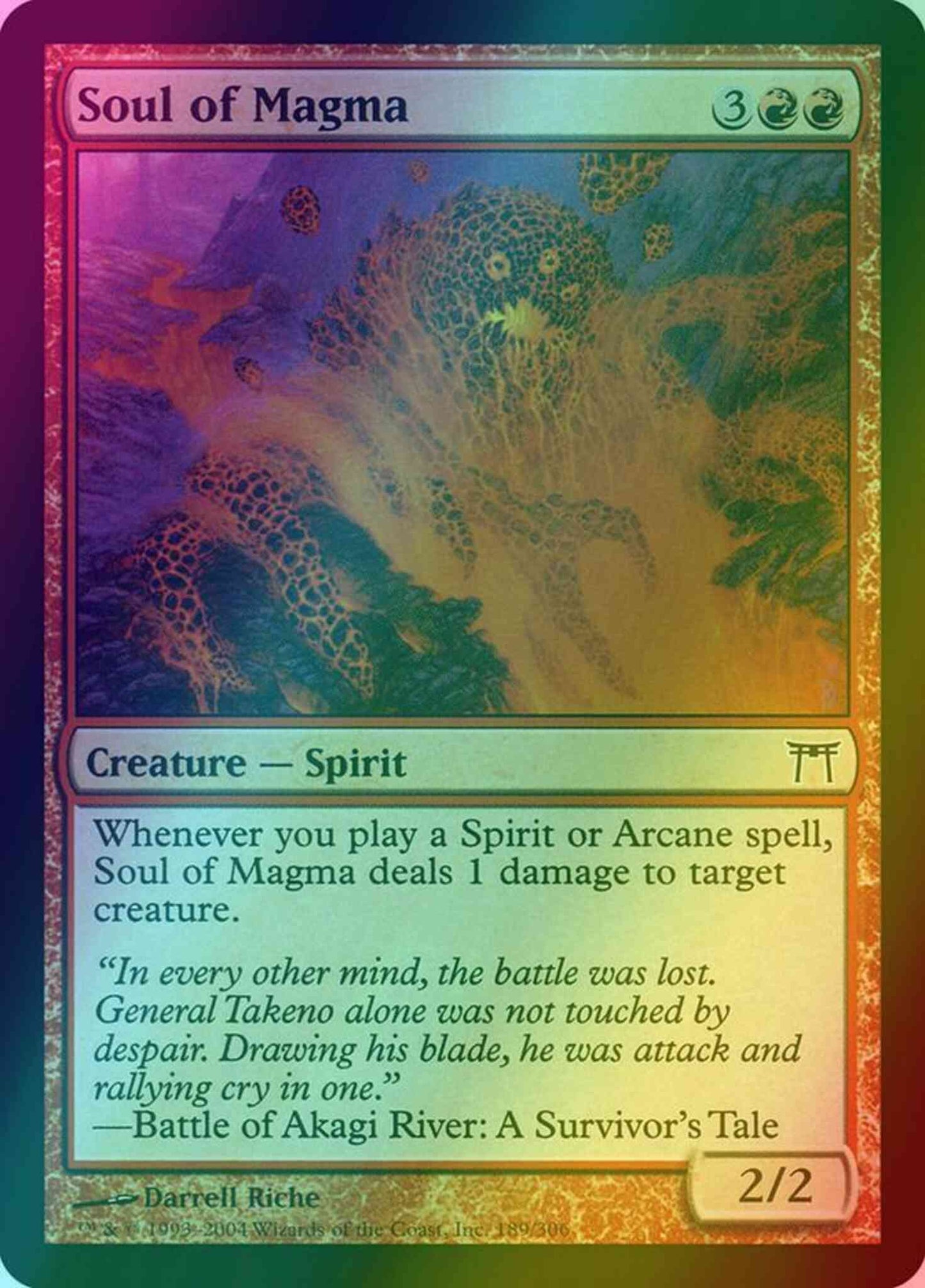Soul of Magma [189] [Champions of Kamigawa] [Foil]