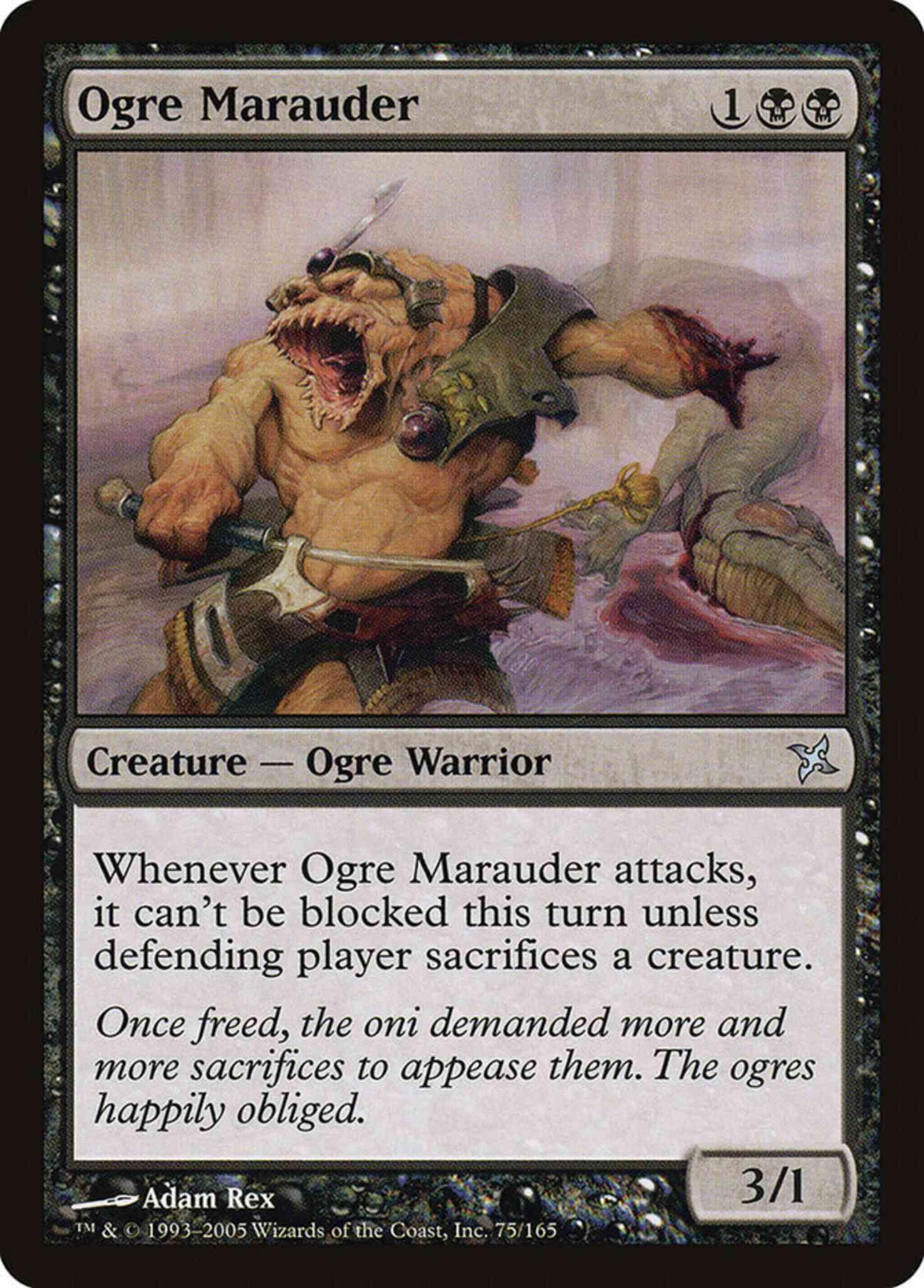 Ogre Marauder [75] [Betrayers of Kamigawa] [Non-Foil]