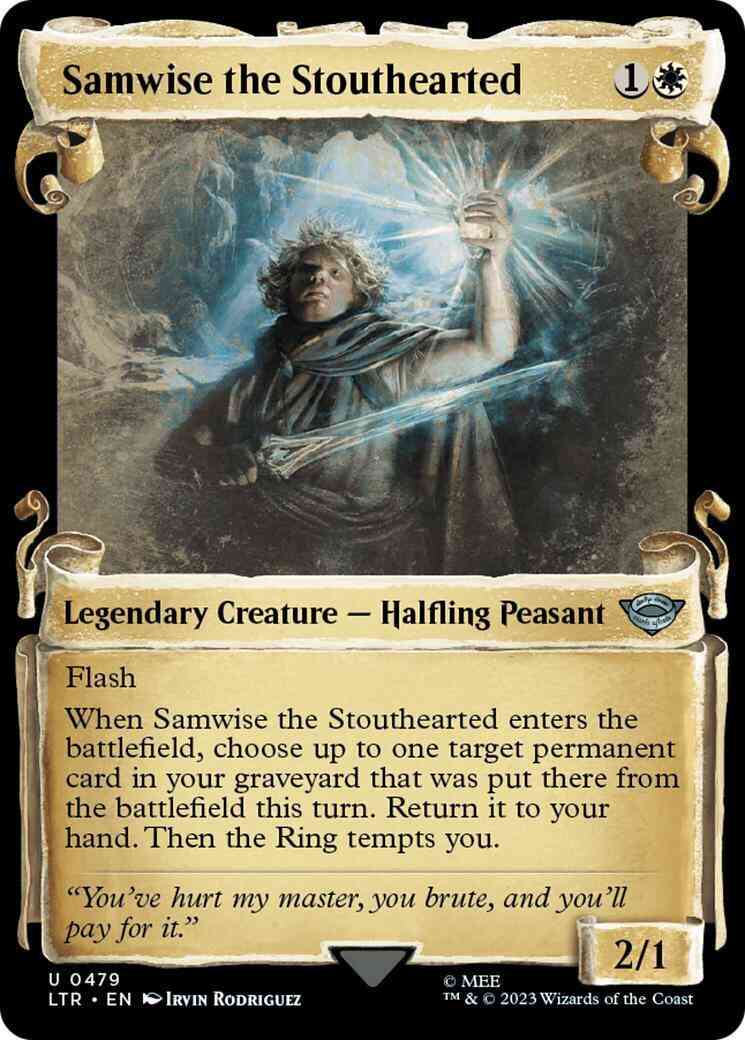 Samwise the Stouthearted [479] [Scrolls Showcase] [The Lord of the Rings: Tales of Middle-earth] [Non-Foil]
