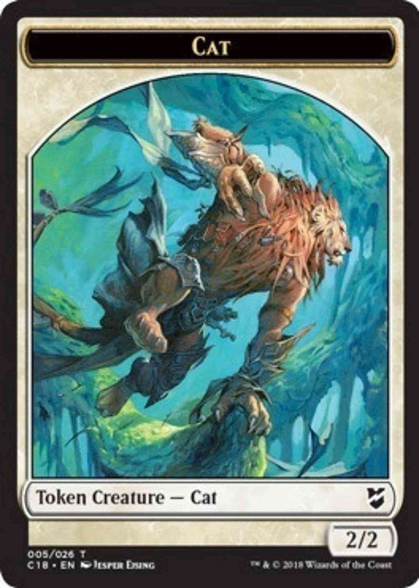Cat Token (05) // Soldier Token (06) [Commander 2018 Tokens] [Non-Foil]