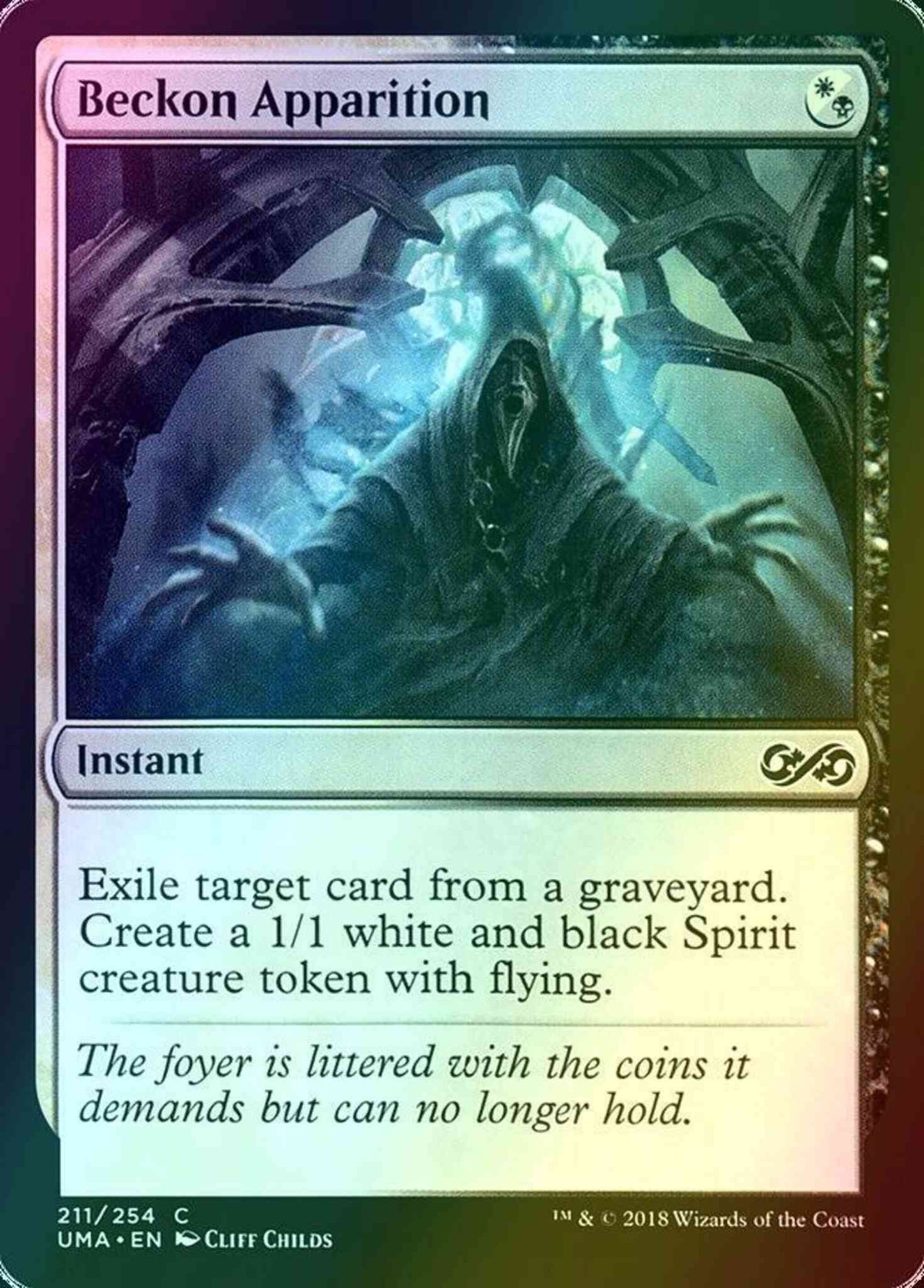 Beckon Apparition [211] [Ultimate Masters] [Foil]