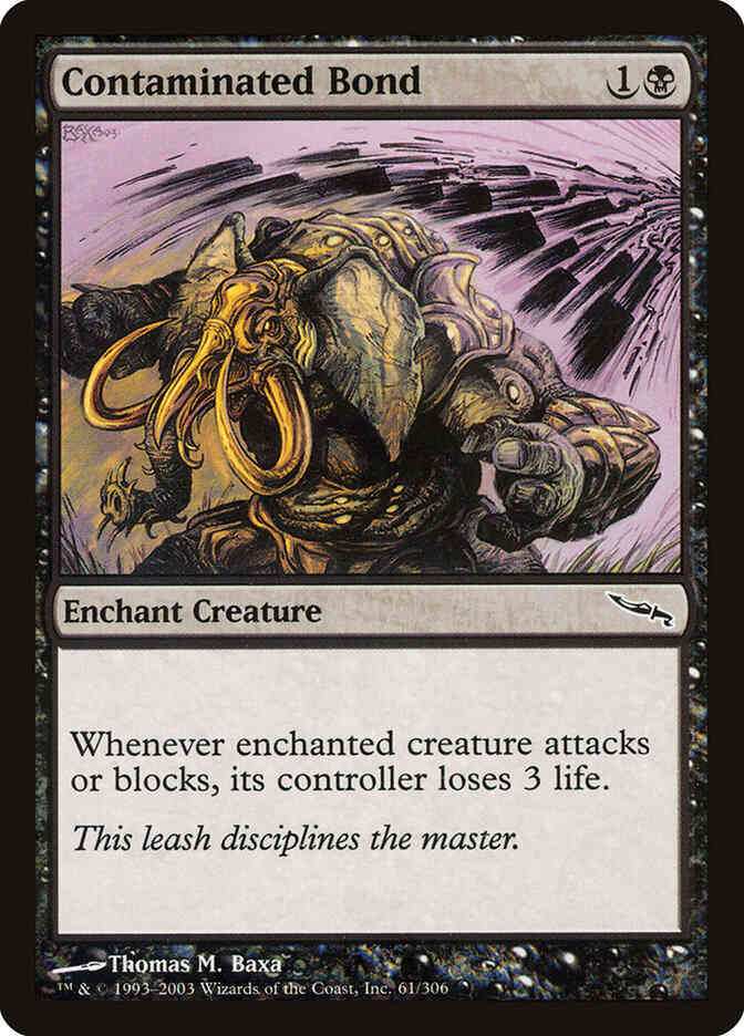 Contaminated Bond [61] [Mirrodin] [Non-Foil]