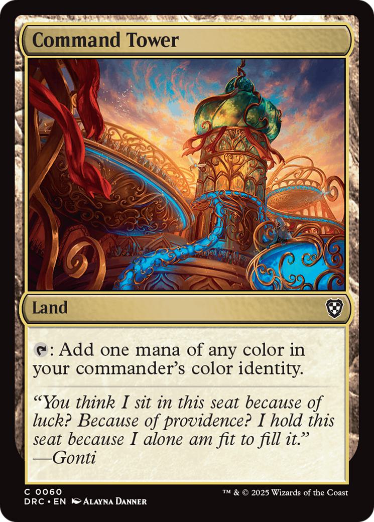 Command Tower [60] [Living Energy] [Aetherdrift: Commander] [Non-Foil]