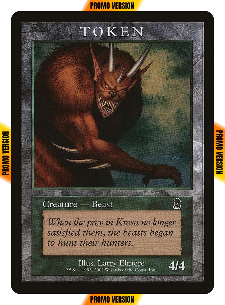 Beast Token [08] [Magic Player Rewards 2001] [Non-Foil]