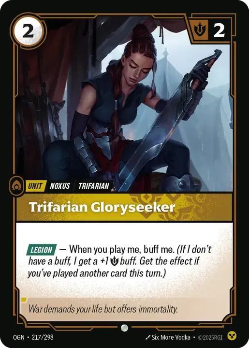 Trifarian Gloryseeker - 217/298 [Origins] [Non-Foil]