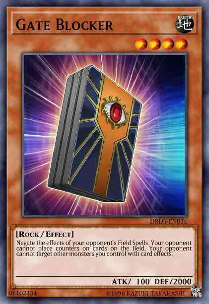 Gate Blocker - DRLG-EN034 - Secret Rare - Unlimited