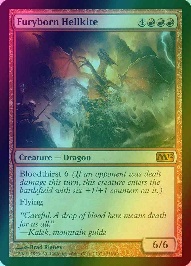 Furyborn Hellkite [135] [Magic 2012] [Foil]
