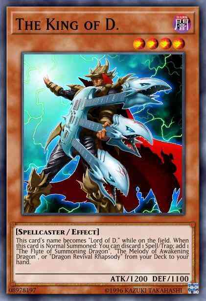 The King of D. - LCKC-EN107 - Secret Rare - Unlimited