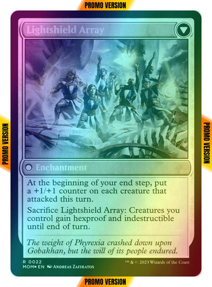 Invasion of Gobakhan // Lightshield Array [22s] [Prerelease] [March of the Machine: Promos] [Foil]
