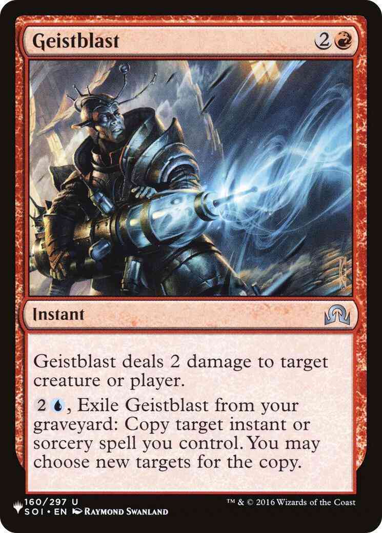 Geistblast [SOI-160] [The List] [Non-Foil]