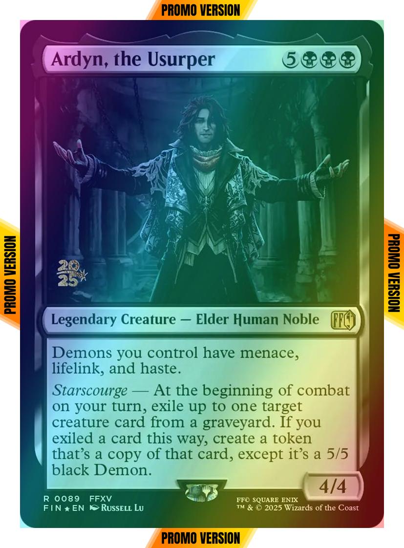 Ardyn, the Usurper [89s] [Prerelease] [FINAL FANTASY: Promos] [Foil]