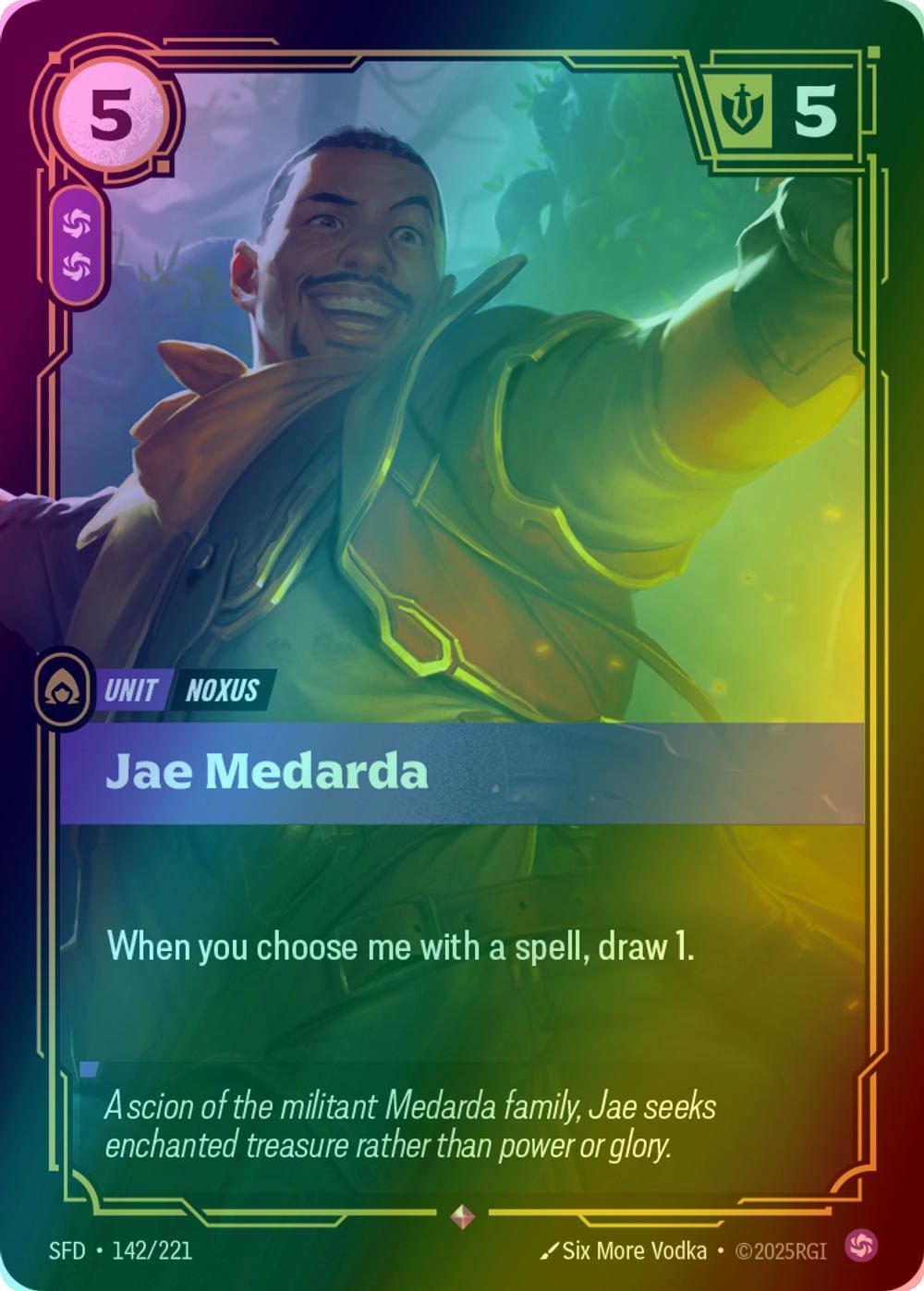 Jae Medarda - 142/221 [Spiritforged] [Foil]