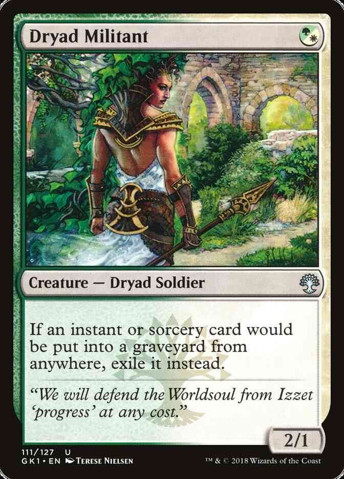 Dryad Militant [111] [GRN Guild Kit] [Non-Foil]