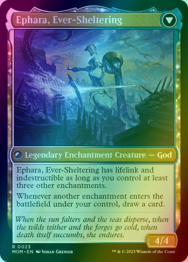 Invasion of Theros // Ephara, Ever-Sheltering [23] [March of the Machine] [Foil]
